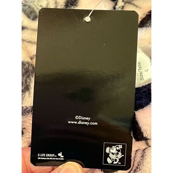 Disney Women's Minnie Mouse‎ Pink Fleece Pajama Shorts NWT  L comfy core fuzzy - Picture 6 of 11